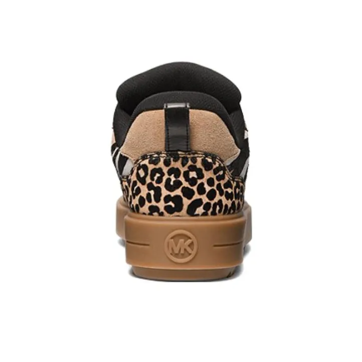 MICHAEL KORS Rumi Slip-Resistant Low-Top Casual Shoes Women's Black Yellow-4