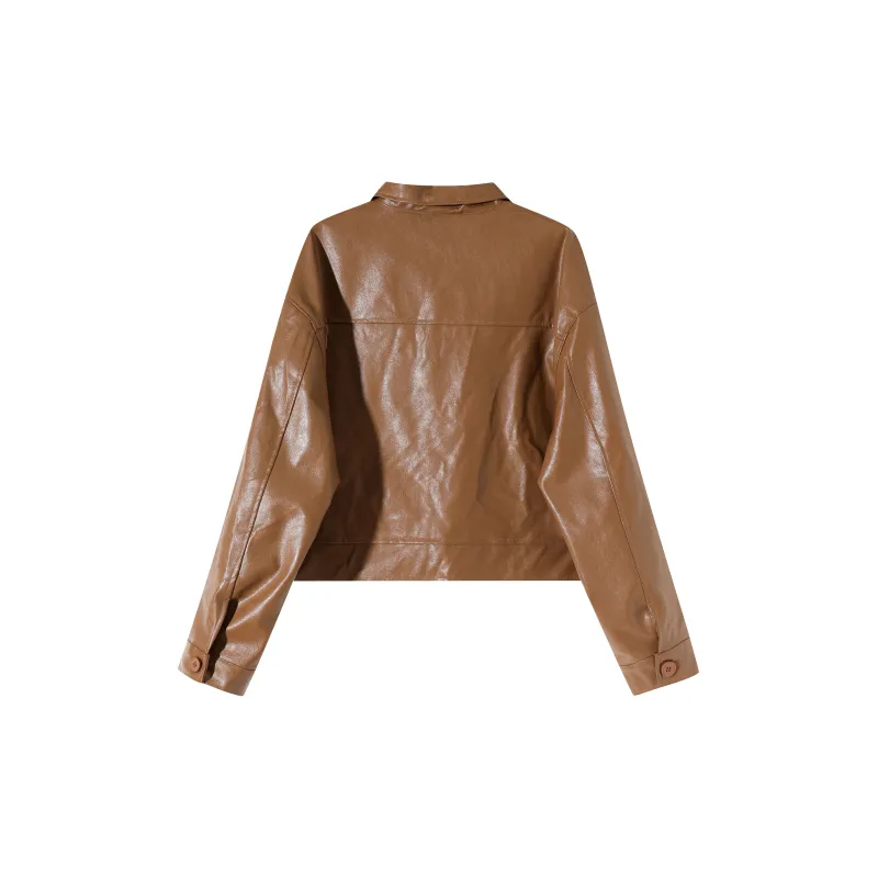 CPAURA Jackets Women's Camel-1