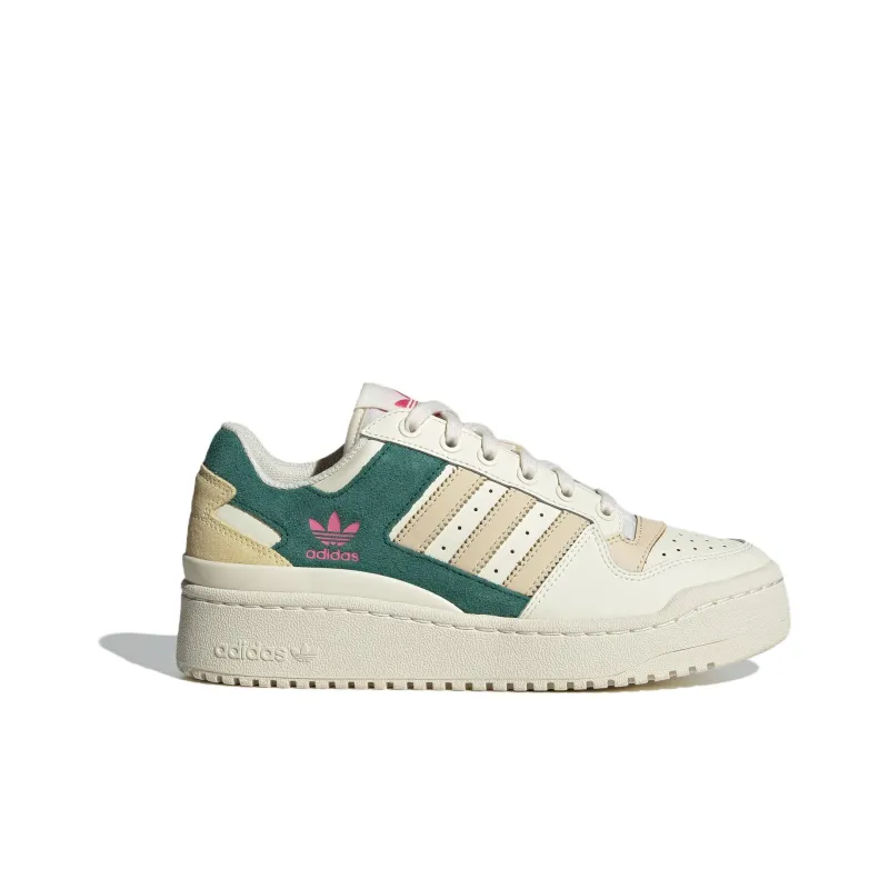 Adidas Forum Bold Chalk Sand Strata Green Women's-1