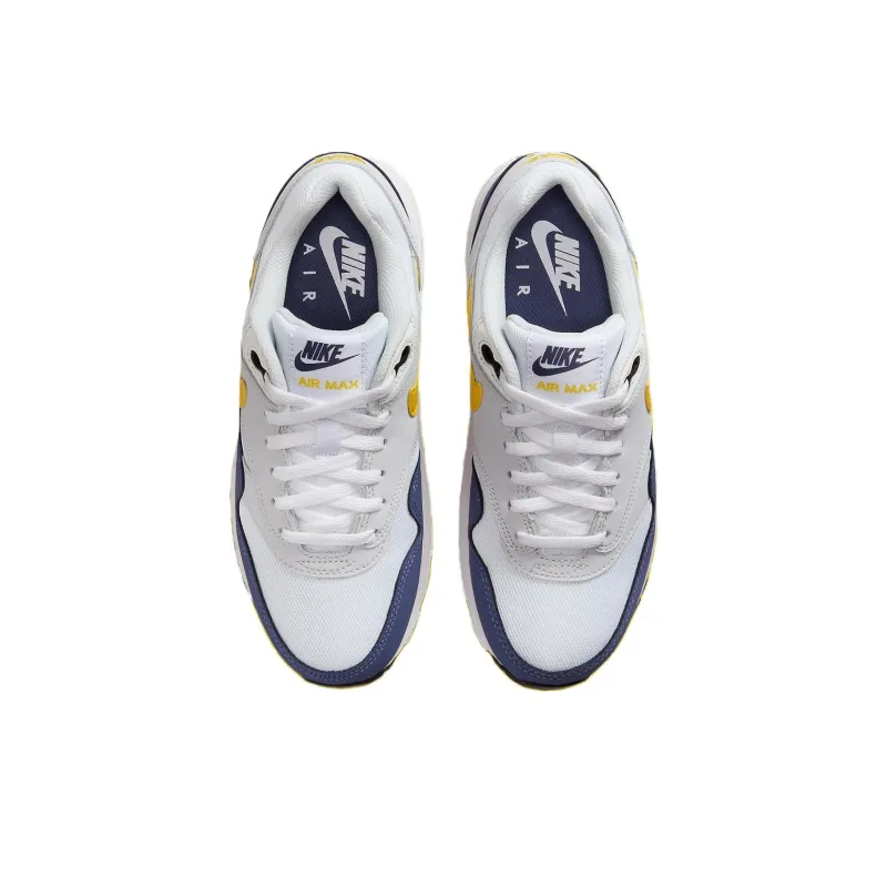 Nike Air Max 1 'White Yellow Blue' Gs-3