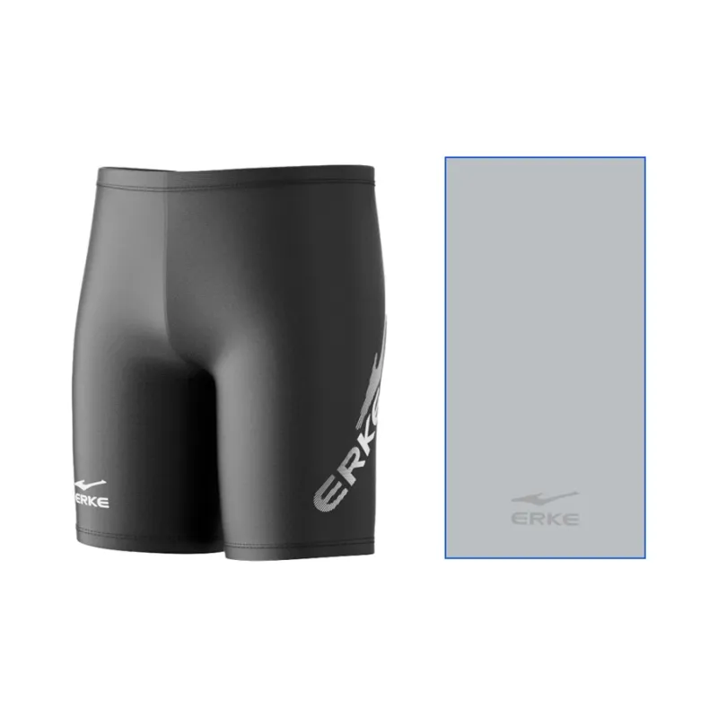 Erke Swimsuit Sets Polyester Polyamide Elastane Men's 140cm*70cm Black Print-11