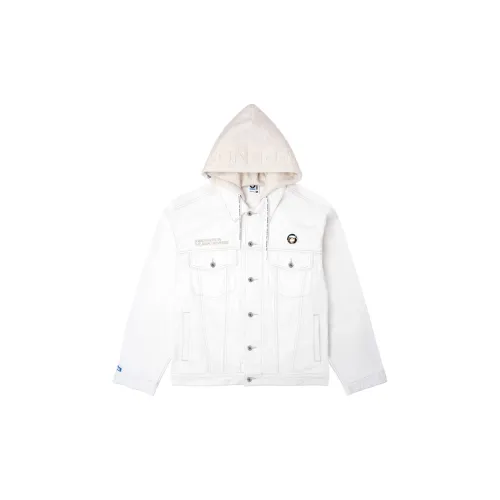 Aape Denim Jackets Men White