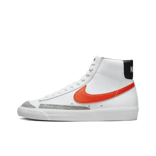 Nike Blazer Mid '77 Vintage White Safety Orange Black