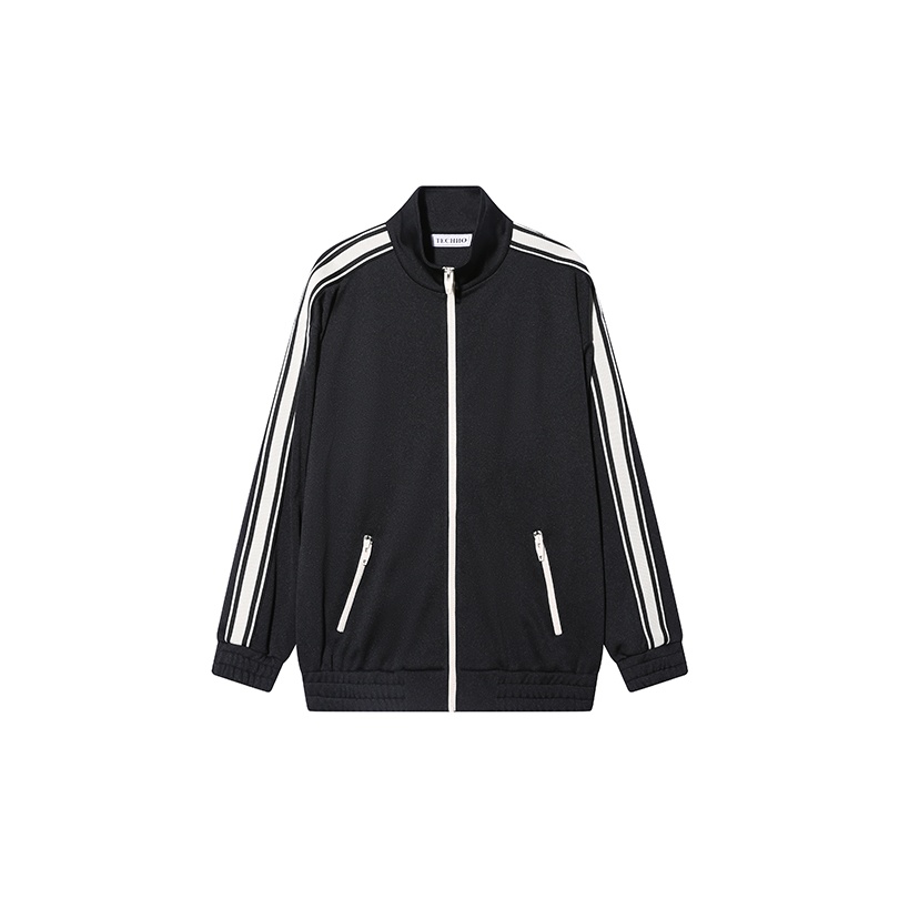 TCH Jackets Unisex Black - POIZON