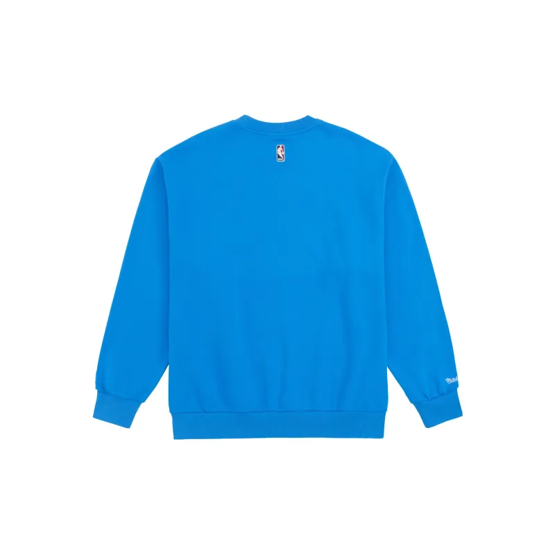 Mitchell Ness Sweatshirts Unisex Blue-1