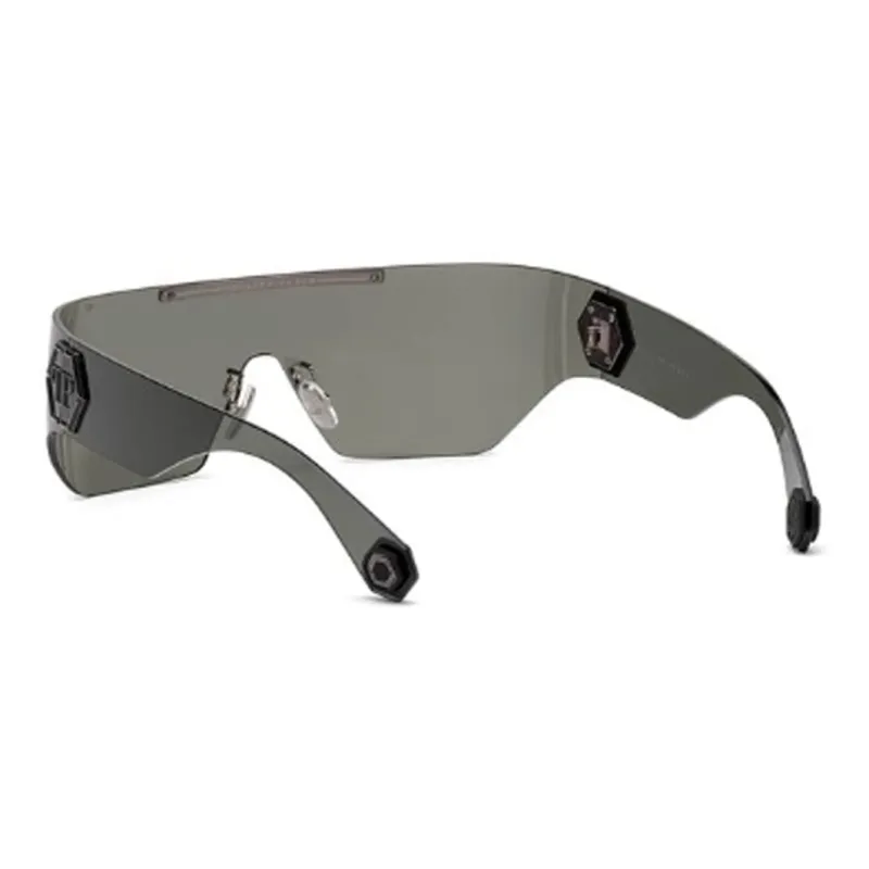 PHILIPP PLEIN Hero Hexagon Shield frame Sunglasses-3