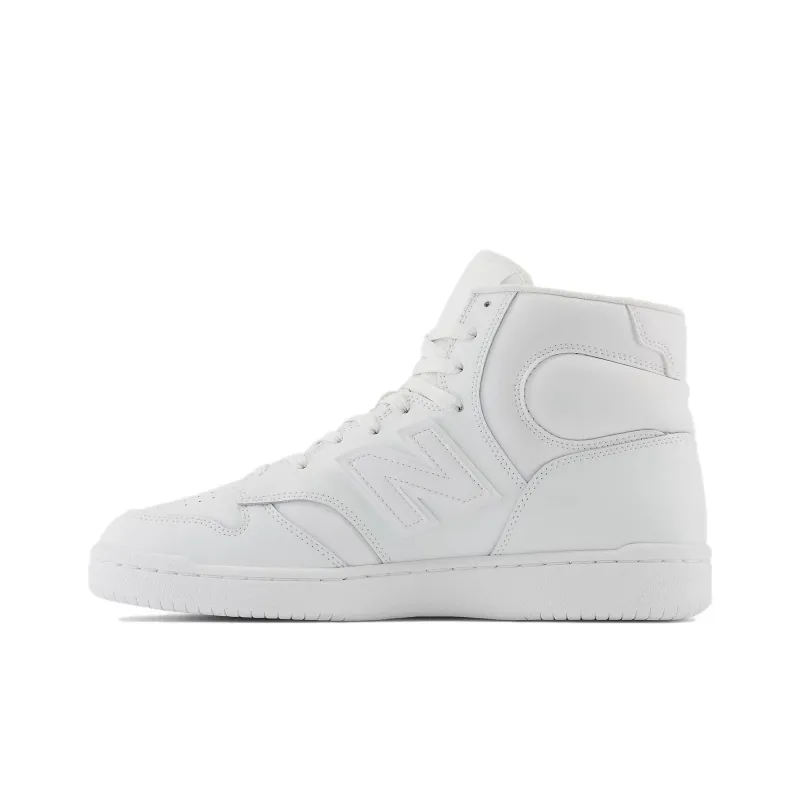 New Balance NB 480 Cushioning, Breathable, Supportive High Top Basketball Shoes Unisex White-0