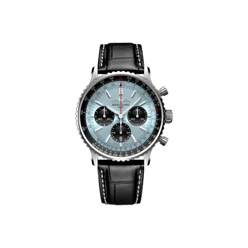 BREITLING Men Aviation Chronometer Swiss Watch
