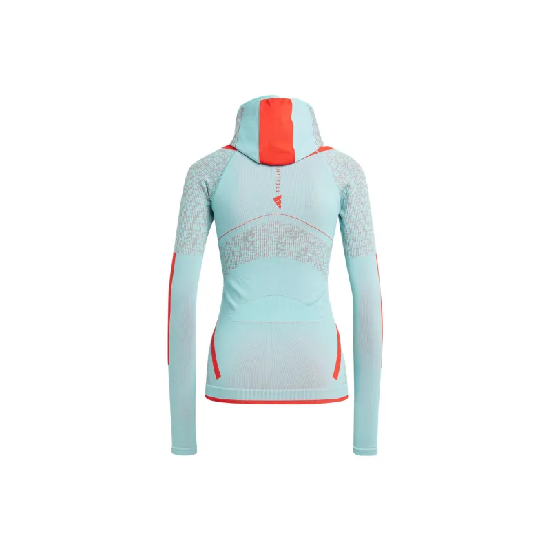 Stella Mccartney X Adidas Sweatshirts Women's Simple Mint Green-1