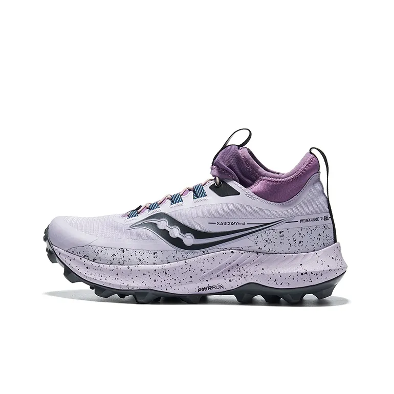 Saucony Peregrine 13 Peregrine Falcon 13 Running Shoes Women's Low Top Purple-0