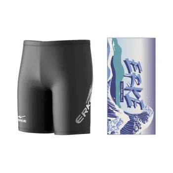 Erke Swimsuit Sets Polyester Polyamide Elastane Men's 140cm*70cm Black Print