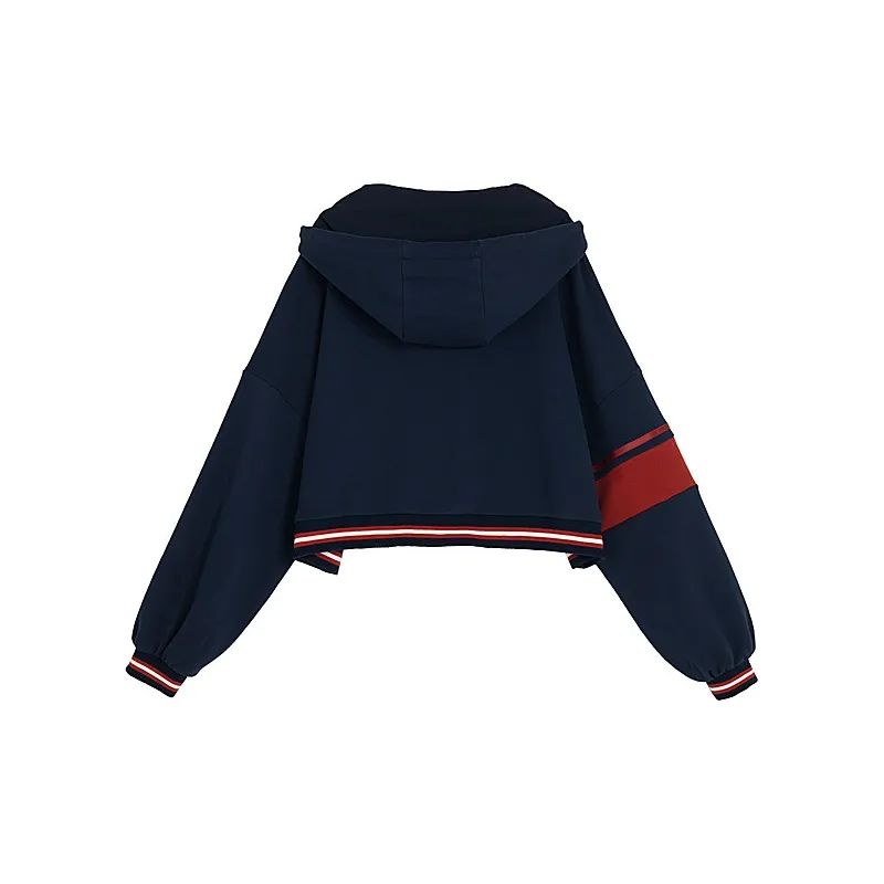 SNBL Sweatshirts Women's Blue Coat-1