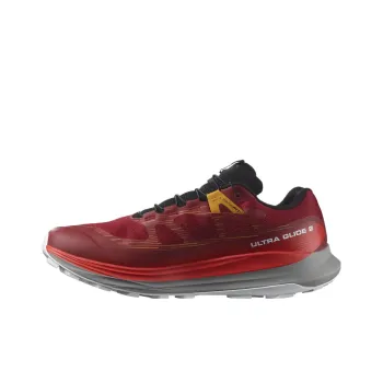 SALOMON Ultra Glide 2 Non-slip And Sweat-wicking Low-Top Running Shoes Men's Red