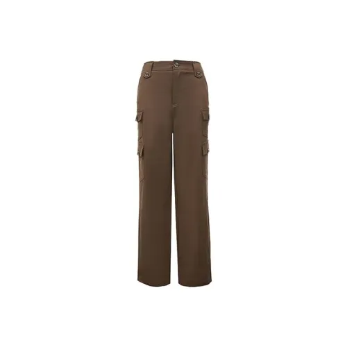 ONLY Casual Pants Women's Desert Brown Palm