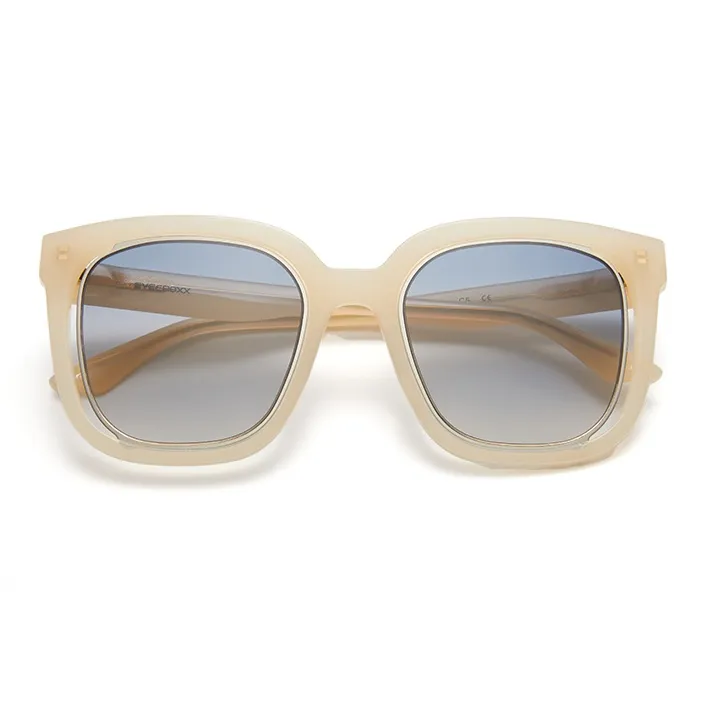 EYECROXX Plate Frame Round Sunglasses Unisex-17