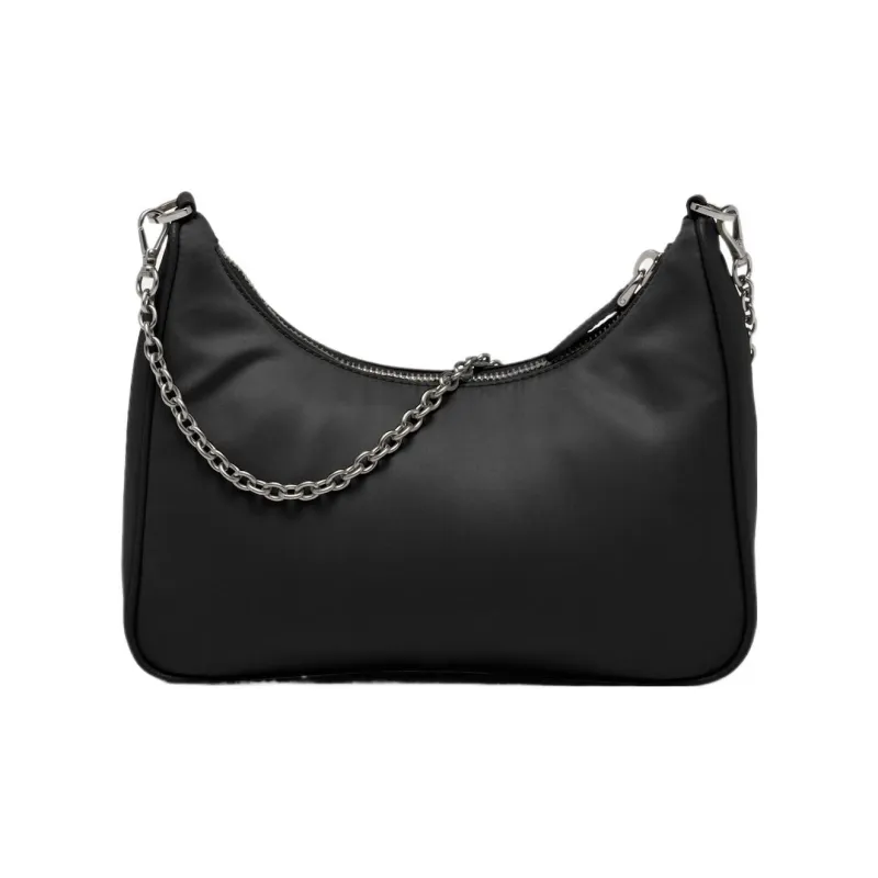 PRADA Re-Edition 2005 Shoulder Bag Nylon Black-1