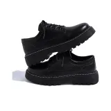 HUANQIU Men's Casual Shoes Men's Black