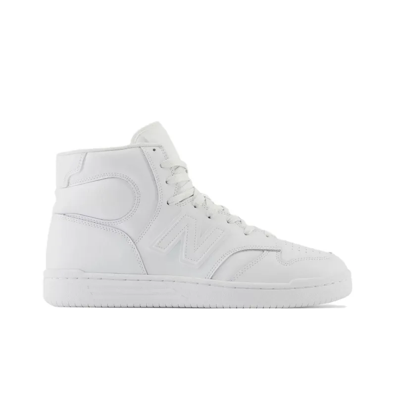 New Balance NB 480 Cushioning, Breathable, Supportive High Top Basketball Shoes Unisex White-1