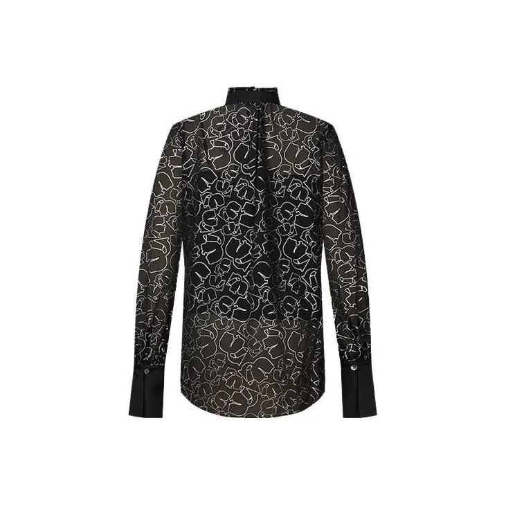 KARL LAGERFELD / Karl Lagerfeld Jeans Shirts Women's Black-1