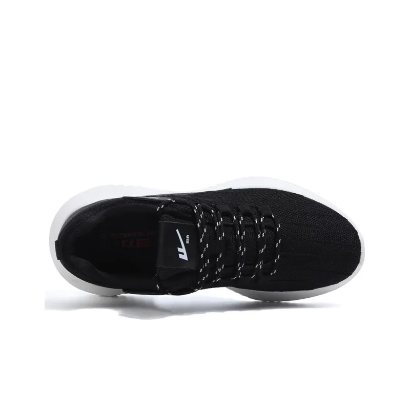 Warrior Wear Resistant Low Top Casual Shoes Men's Black White-3