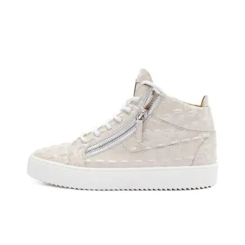 Giuseppe Zanotti/GZ Mid Top Skateboard Shoes Men's White
