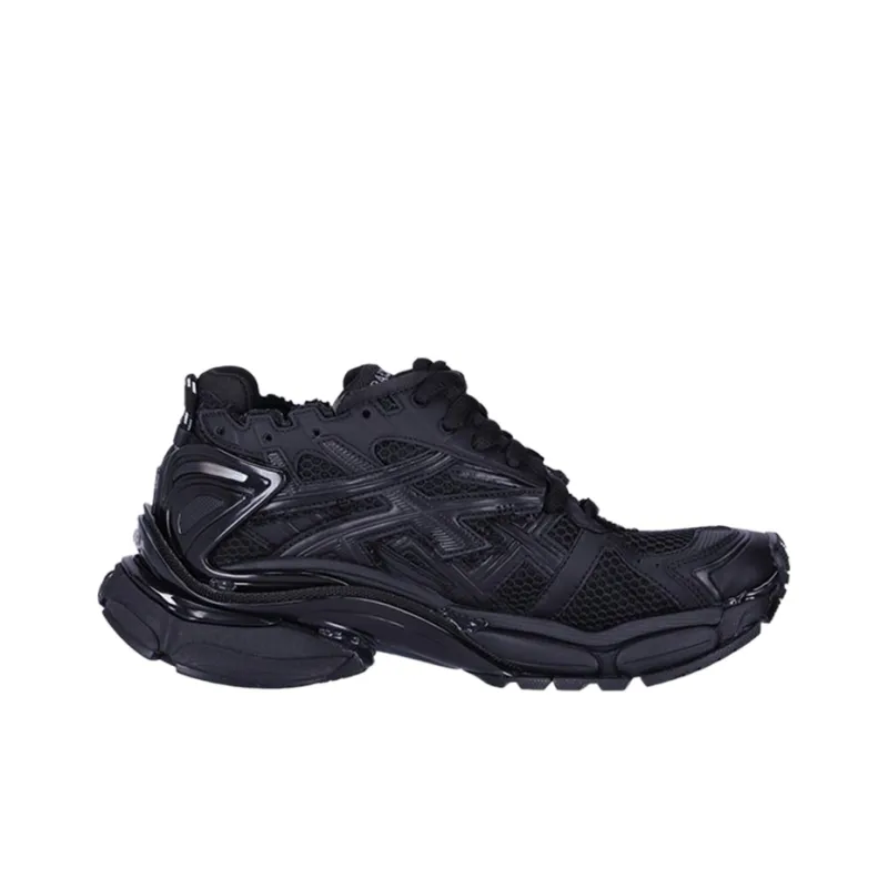 Balenciaga Runner Sneakers 'Matte Black Mesh And Nylon'-1