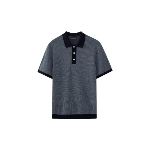 MARC OPOLO Polo Shirts Men Navy Blue