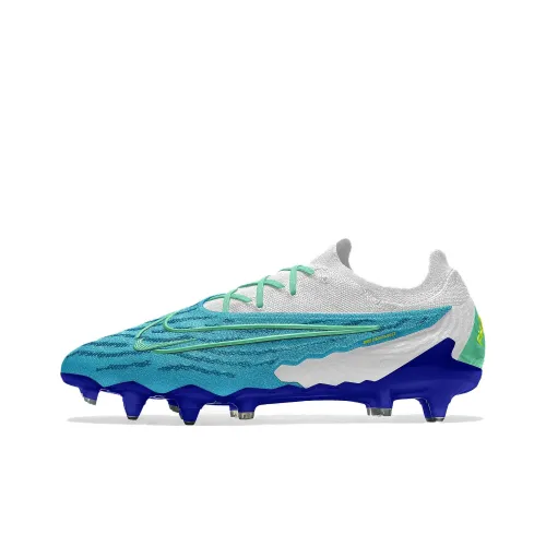 Nike Phantom GX Slip Resistant Cushioning Soccer Shoes Men's Turquoise