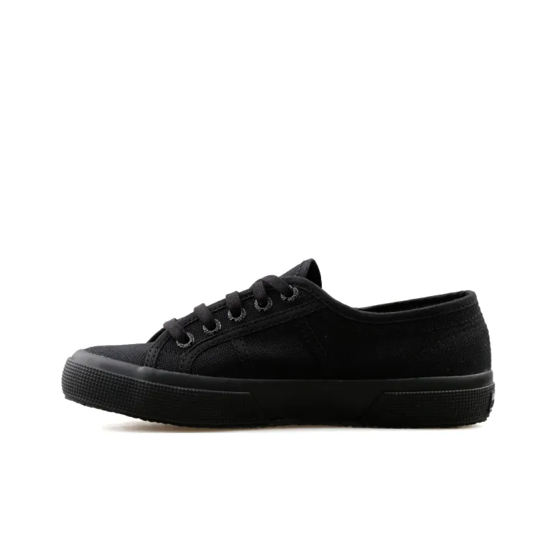SUPERGA 2750 Cotu Anti-Slip Wear-Resistant Low-Top Skateboard Shoes Unisex Black-0