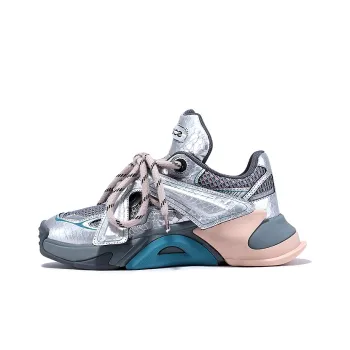 BELLALILY Anti Slip And Wear Resistant Height Increasing Low Top Chunky Sneakers 5cm Women's