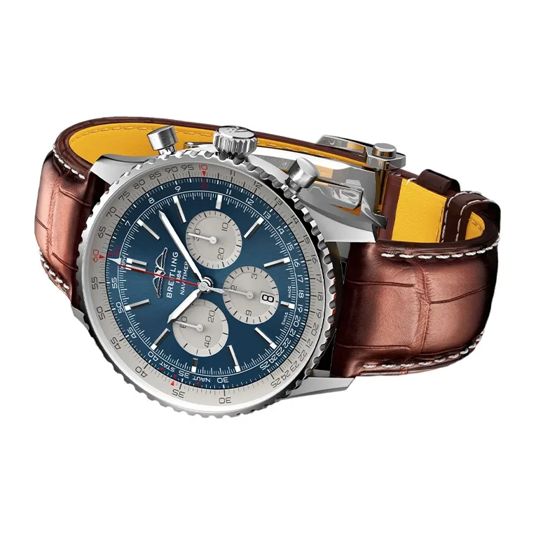 Breitling Men Aviation Chronograph Collection Watch-2