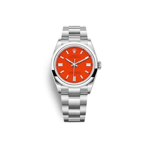 ROLEX Men Oyster Perpetual Swiss Watch