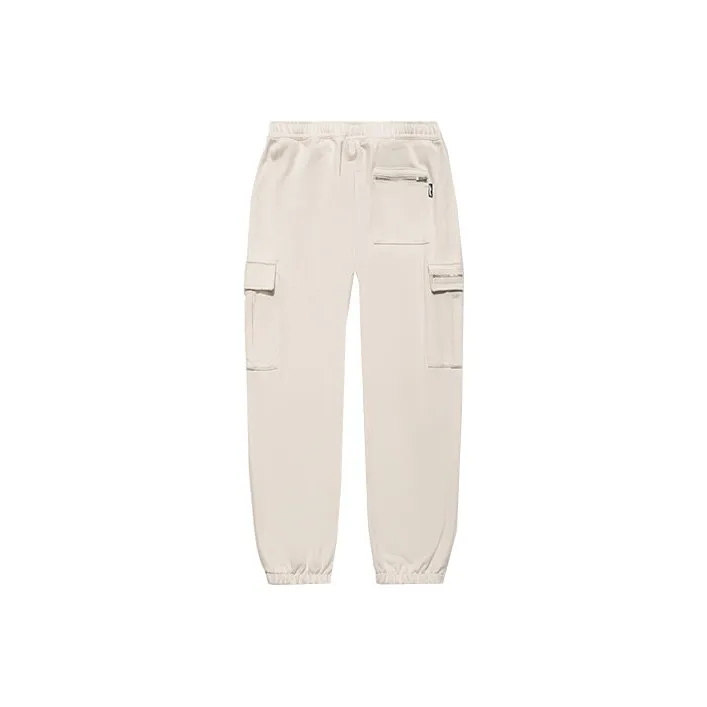 LiNing Knitted Sports Pants Men's Oat Gray-1