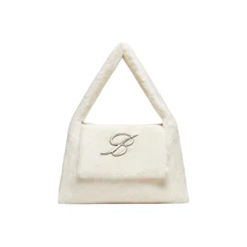 Blumarine Polyester Handbag Large Size Women's White