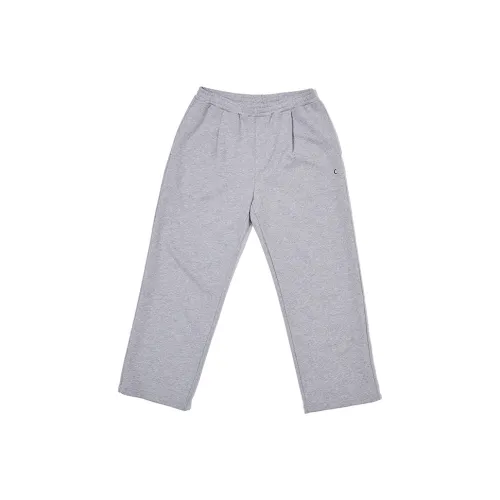 COVERNAT Knitted Sweatpants Unisex White Gray