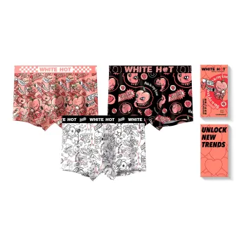 WHITE HOT Underpants Gift Box Set Men's