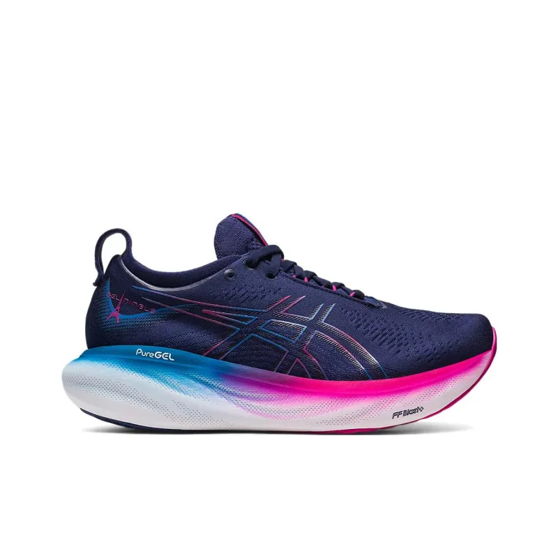 Asics Gel Nimbus 25 'Indigo Blue Pink Rave' Women's-1