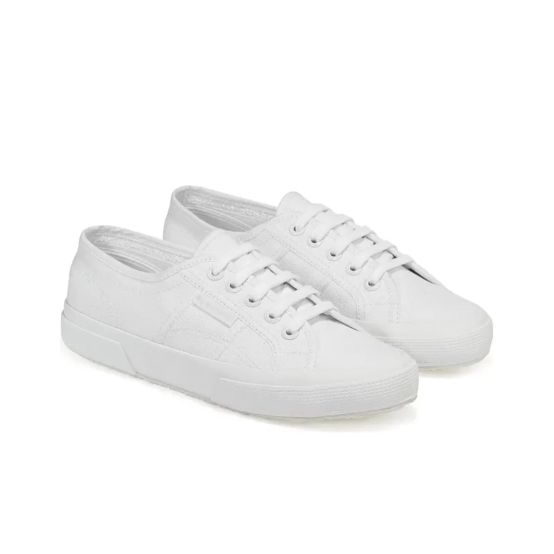 SUPERGA Abrasion Resistant Low Top Canvas Shoes Unisex White-2