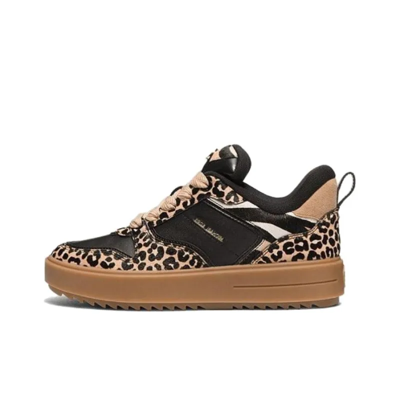 MICHAEL KORS Rumi Slip-Resistant Low-Top Casual Shoes Women's Black Yellow-0