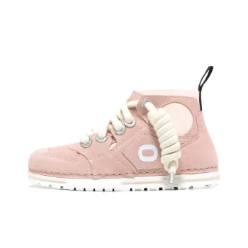 OETZI Mid Top Skateboard Shoes Women's Dark Pink