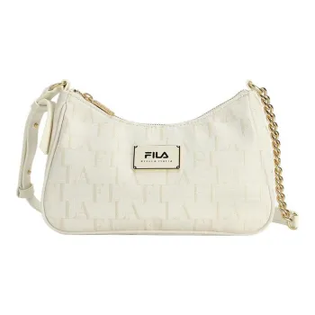 FILA MODERN HERITAGE Fabric Crossbody Bag Women's Cloud White