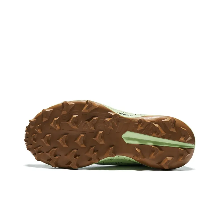 Saucony Peregrine 13 Peregrine Falcon 13 Abrasion Resistant Low Top Running Shoes Women's Green Gray-4