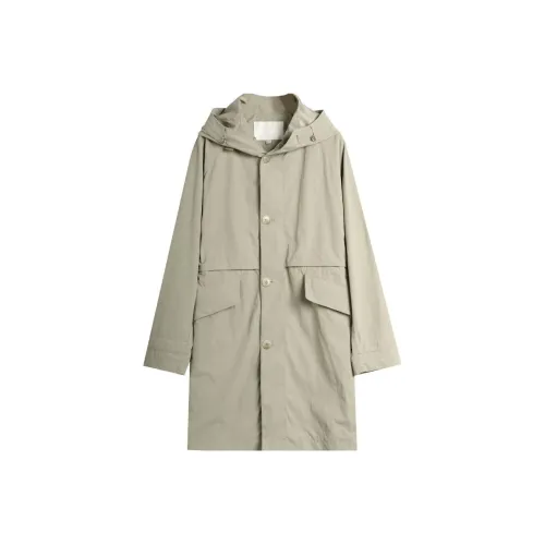 EHE Trench Coats Men Yellow/Green