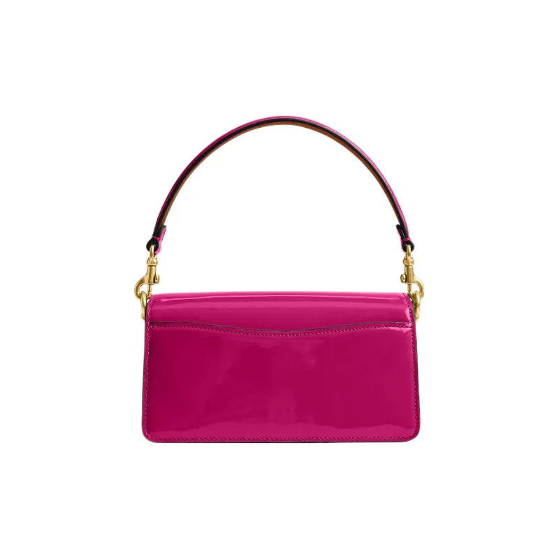 COACH Tabby Patent Leather Messenger Bag, Handbag, Shoulder Bag Women's Magenta-2