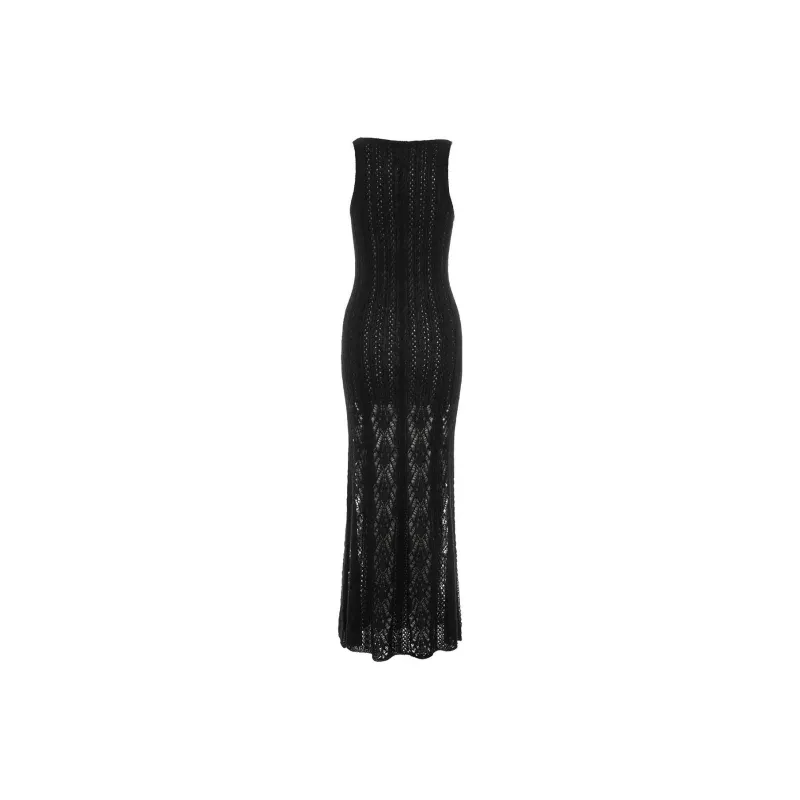 ERIKA CAVALLINI Sleeveless Dresses Women's Black-1