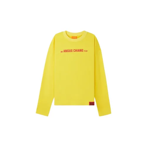 ANGUS CHIANG Sweatshirts Unisex Yellow