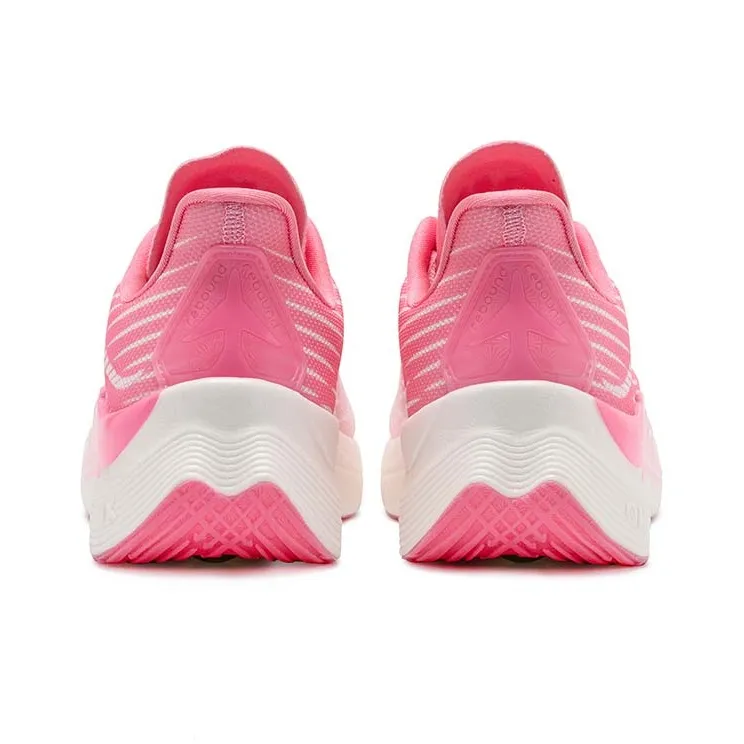 ONEMIX Low Top Running Shoes Unisex Pink White-2