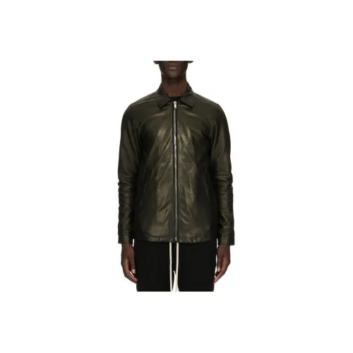 RICK OWENS Jackets Men Green