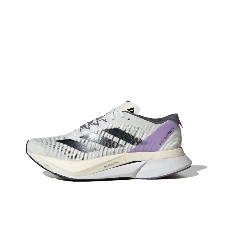 Adizero Boston 12 Women's Adidas 'White Shadow Violet' Women's-0