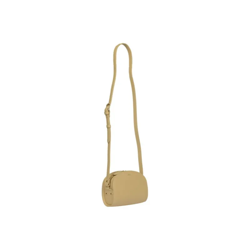 A.P.C Leather Shoulder Bag Women's Sand Dune-2